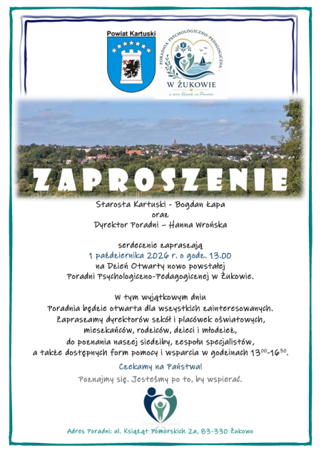 ZAPRASZAMY SERDECZNIE